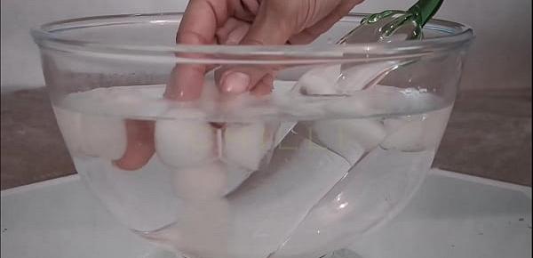  Chilli - Glass Dildo Ice Creamy Close Up Teaser